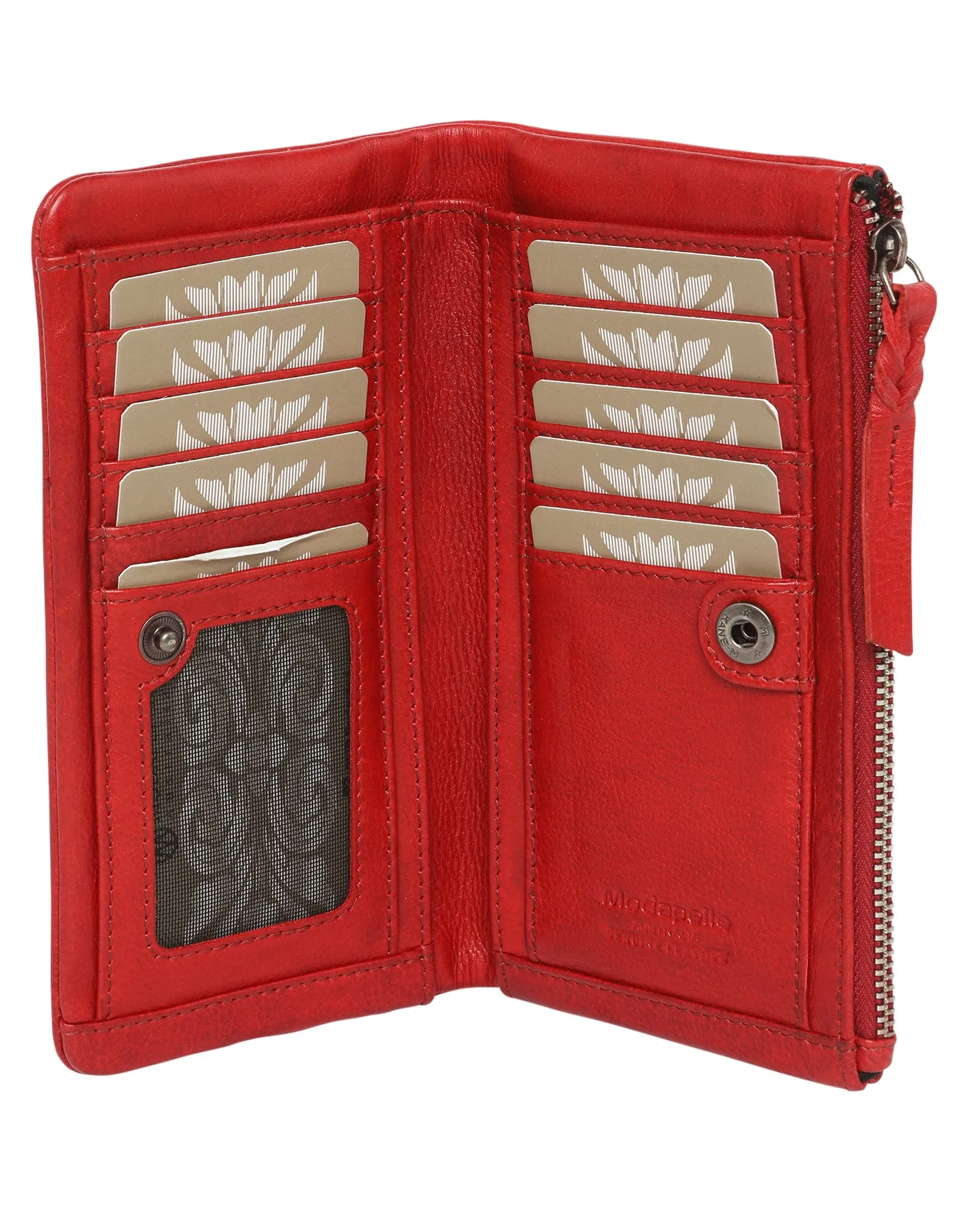 Modapelle Ladies RFID Leather Wallet 7633