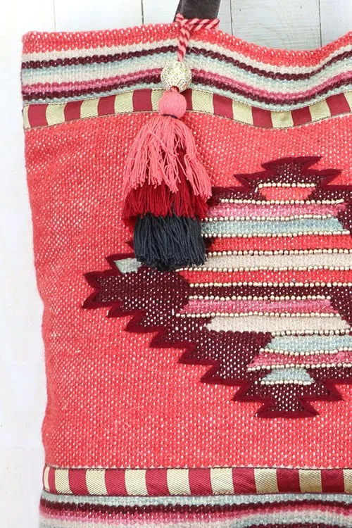 Navajo Inspired Carpet Bag