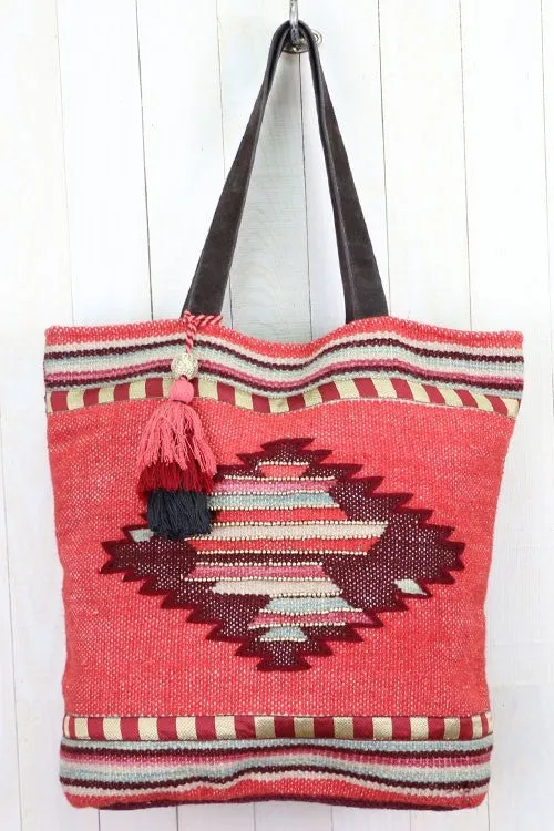 Navajo Inspired Carpet Bag