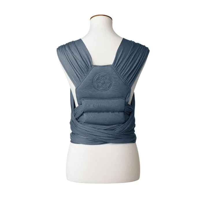 Newborn Baby Carrier & Wrap Bundle - Blue