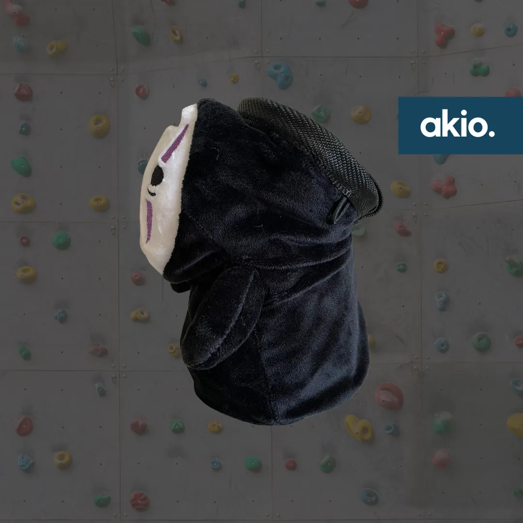 No-Face / Faceless / Kaonashi Purple Chalk Bag