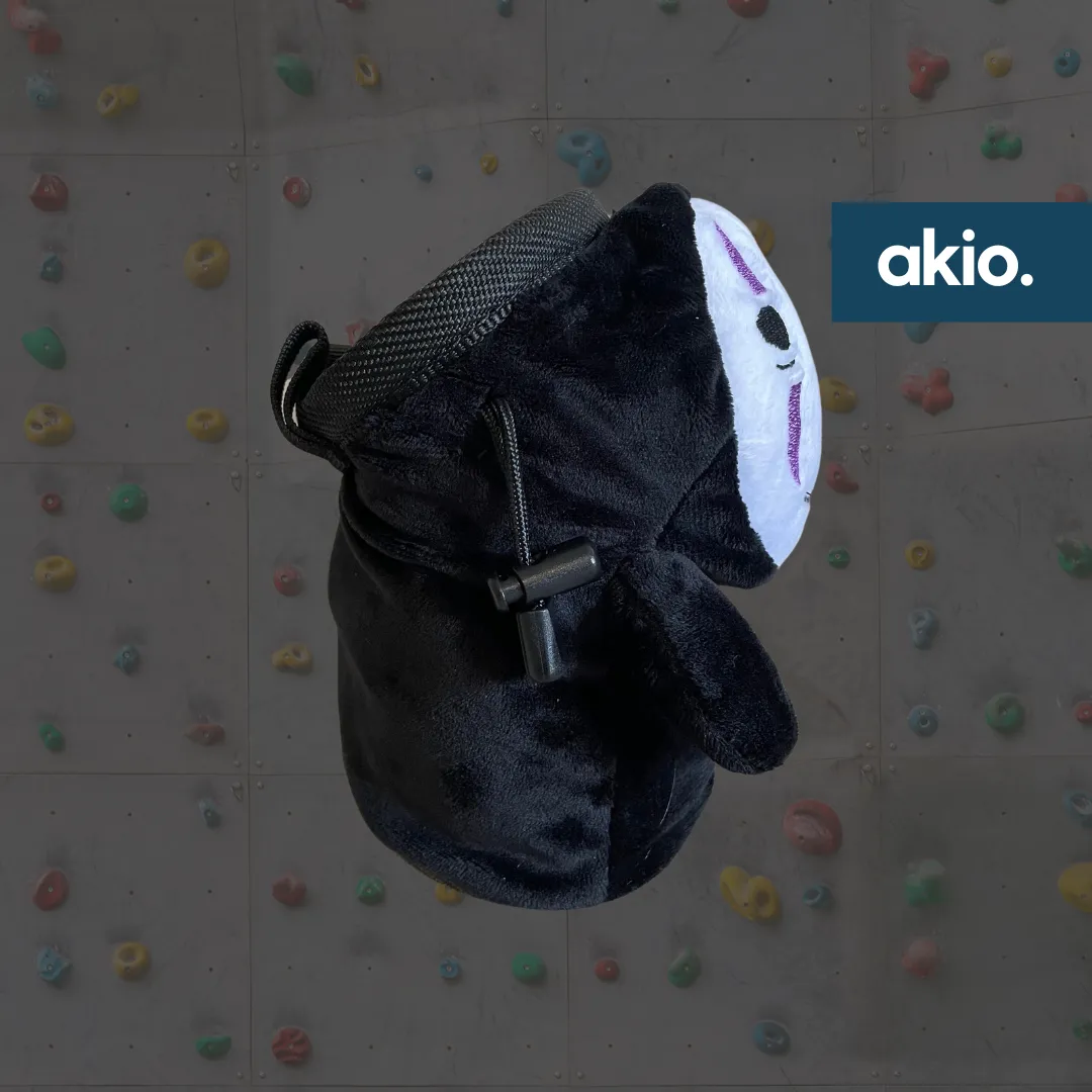 No-Face / Faceless / Kaonashi Purple Chalk Bag