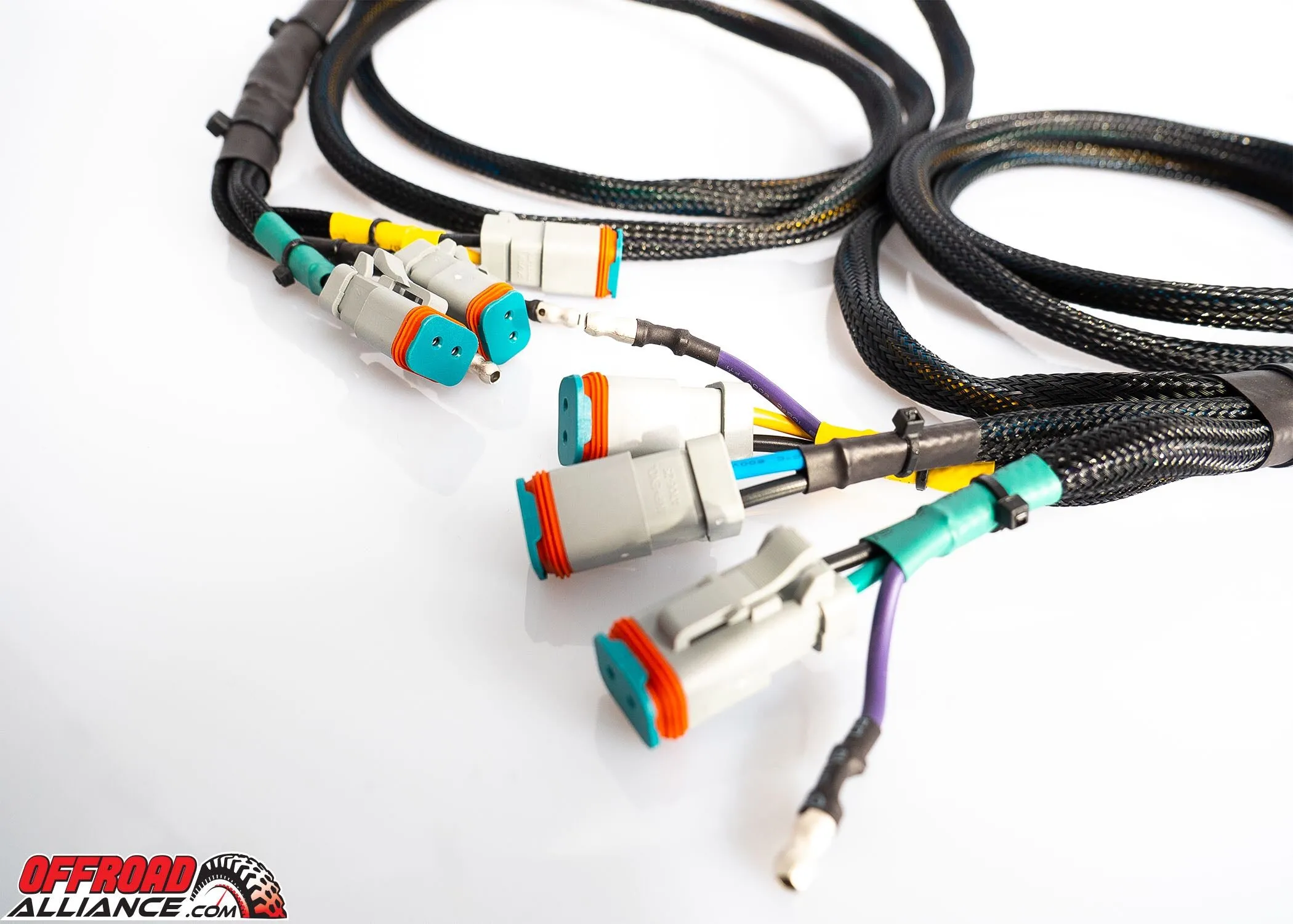 Offroad Alliance - Triple Bezel Custom Wiring Harness - 2017-2020 Raptor