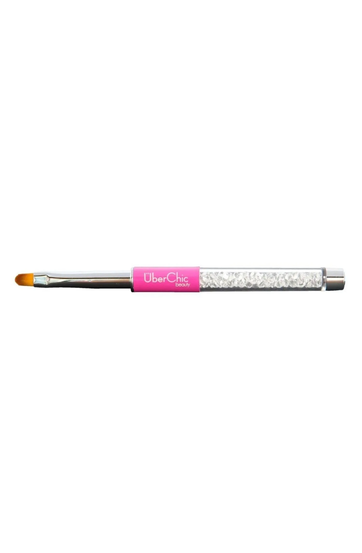 Oval Gel Clean Up Brush (PInk) - Uber Chic