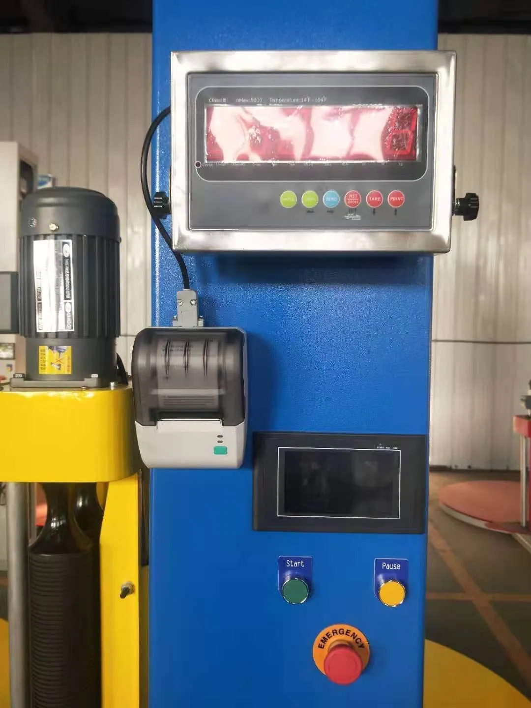 Pallet Wrapping Machine Industrial Shrink Wrap Machines with Built-in Scale