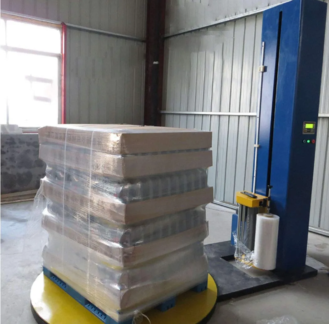 Pallet Wrapping Machine Industrial Shrink Wrap Machines with Built-in Scale