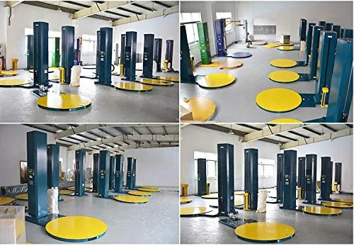 Pallet Wrapping Machine Industrial Shrink Wrap Machines with Built-in Scale
