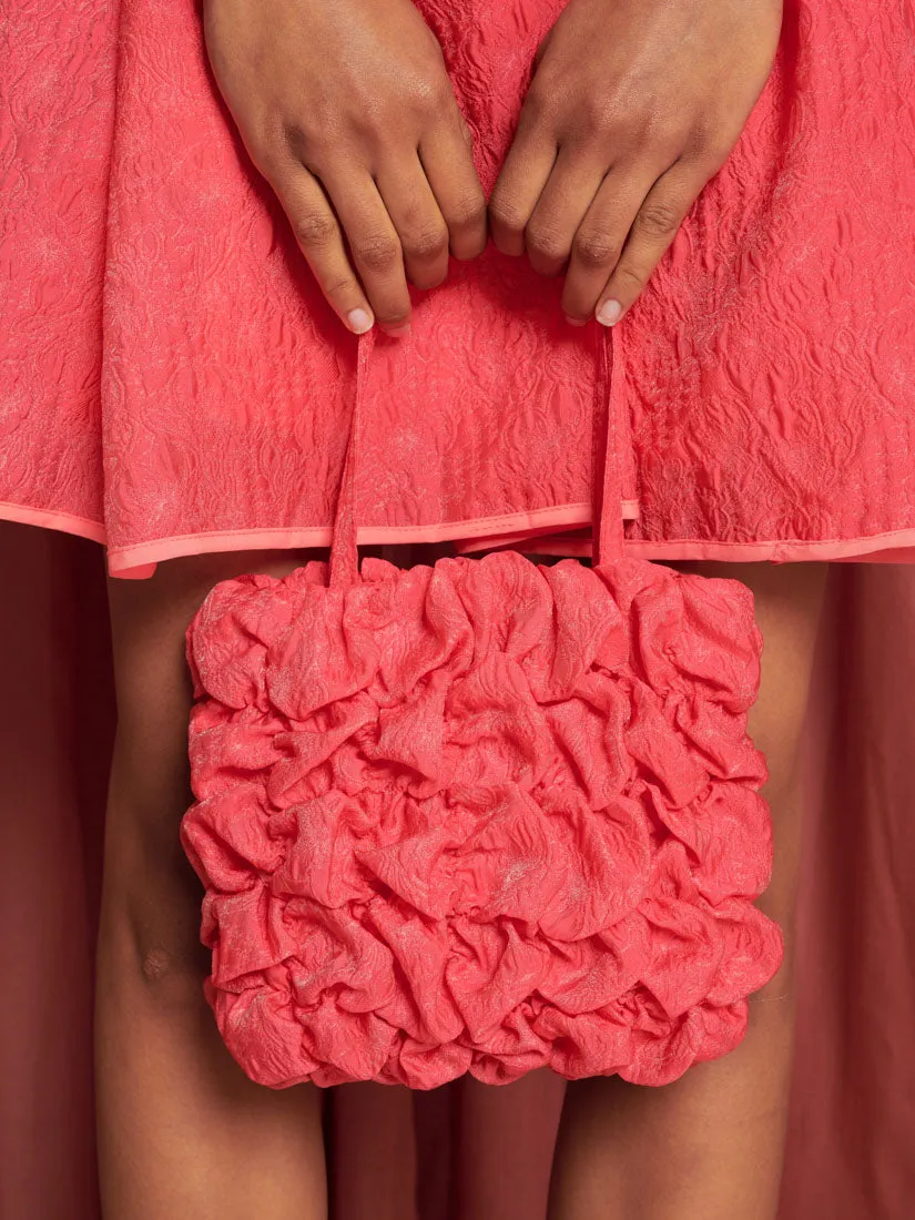 Parakeet Ruched Mini Bag