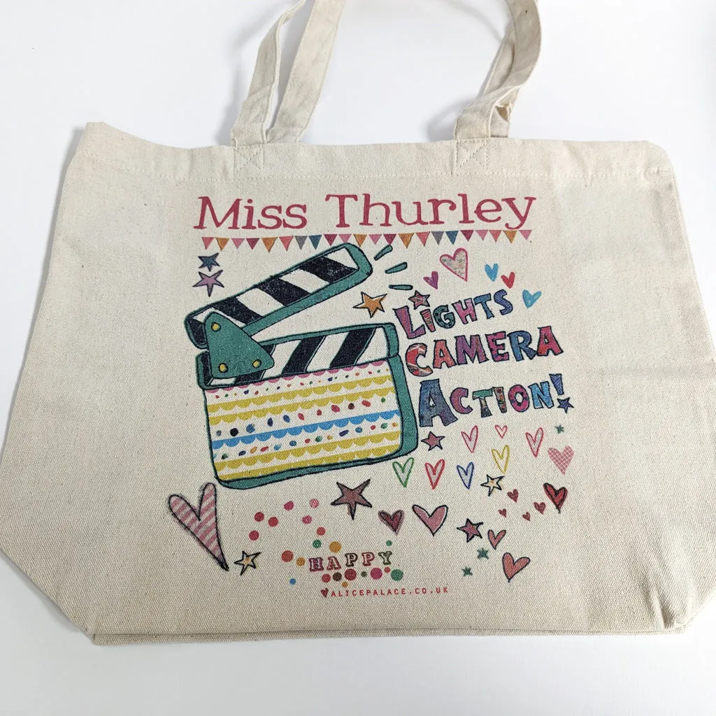 Personalised Lights Camera Action Bag