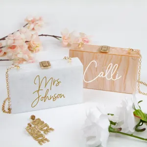 Personalized Acrylic Purse