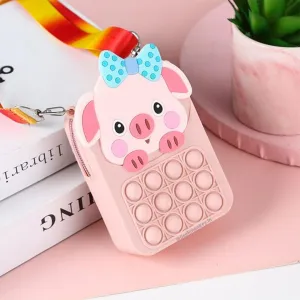 Pretty Pig Poppit Bag - Tiny Sling Bag