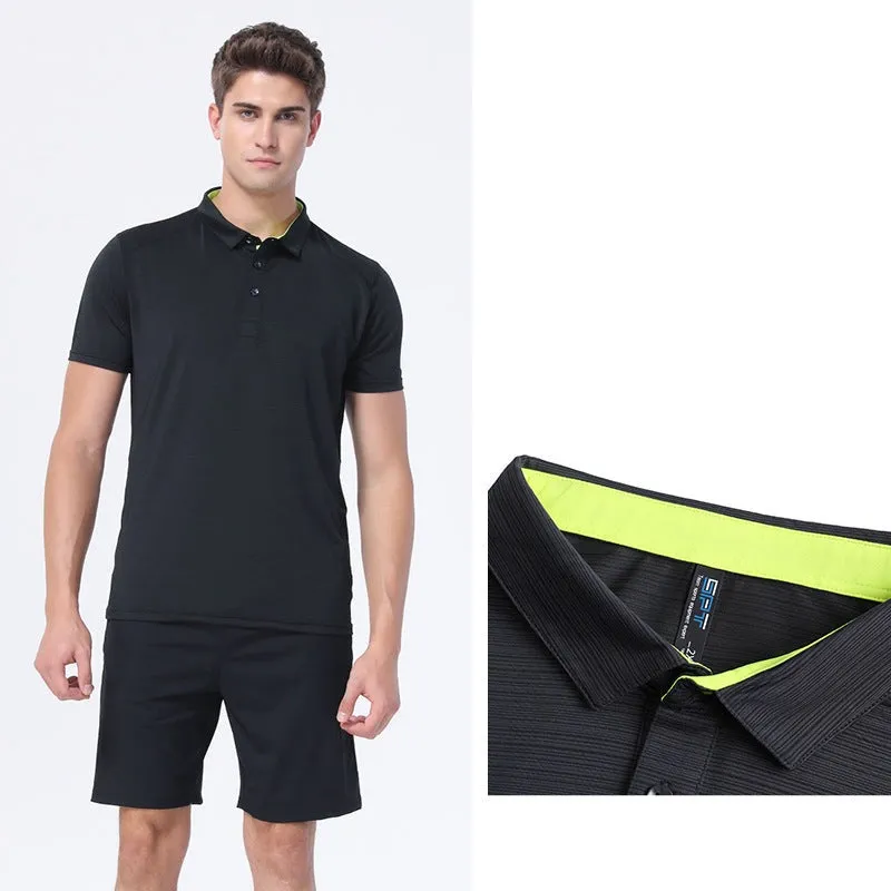 quick drying polo t-shirt custom logo