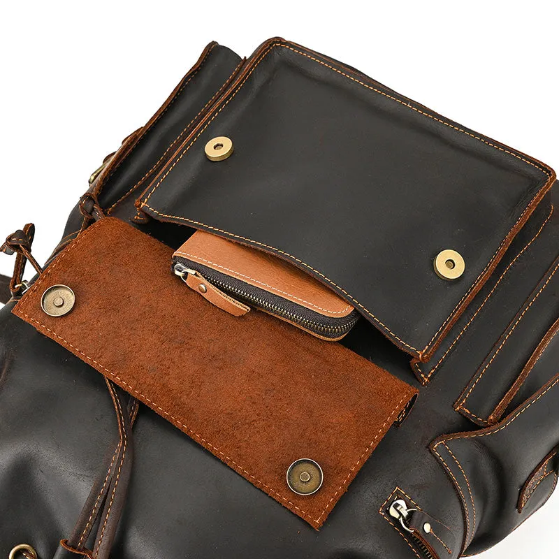 Royal Brown Vintage Backpack