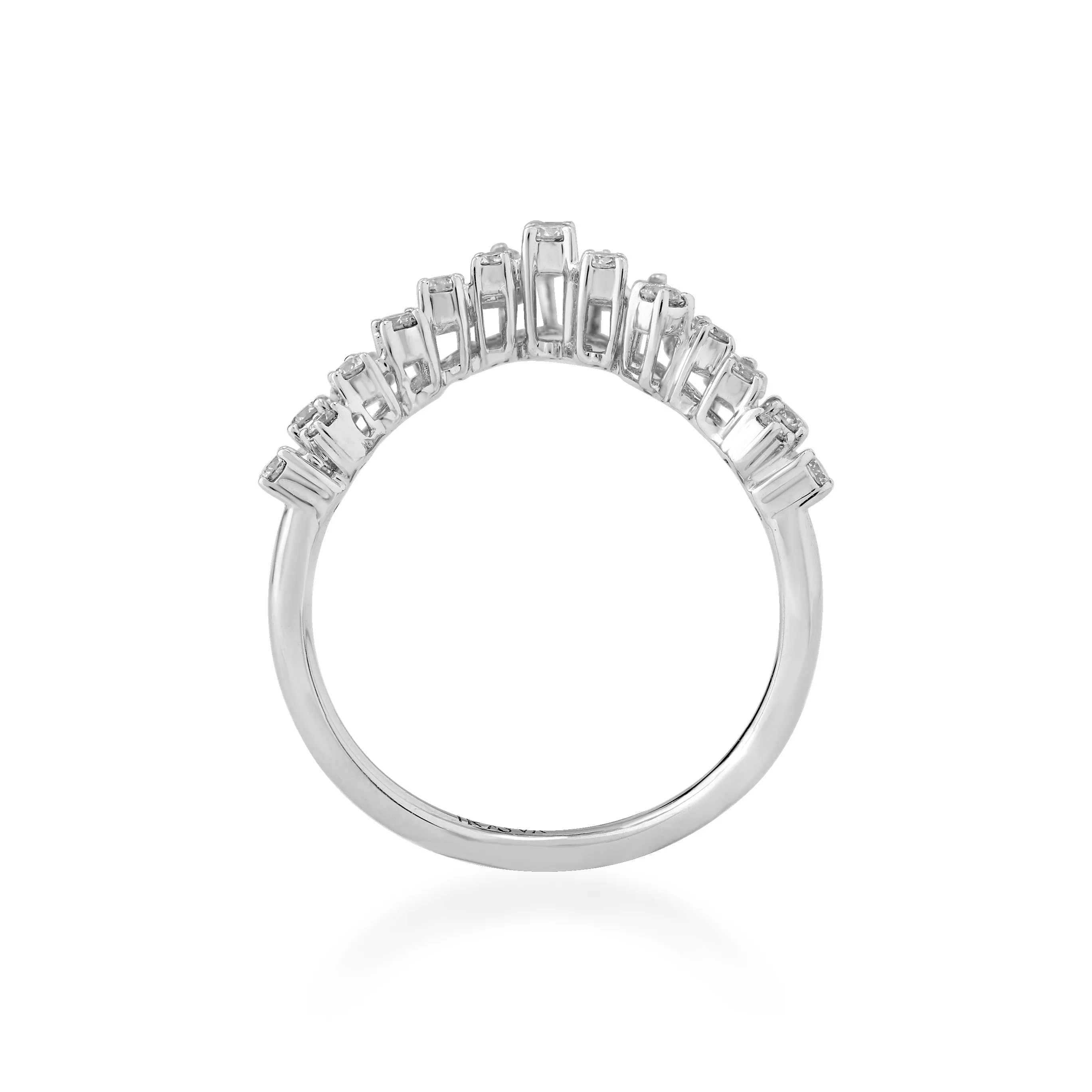 Scatter Waltz Taper Diamond Ring