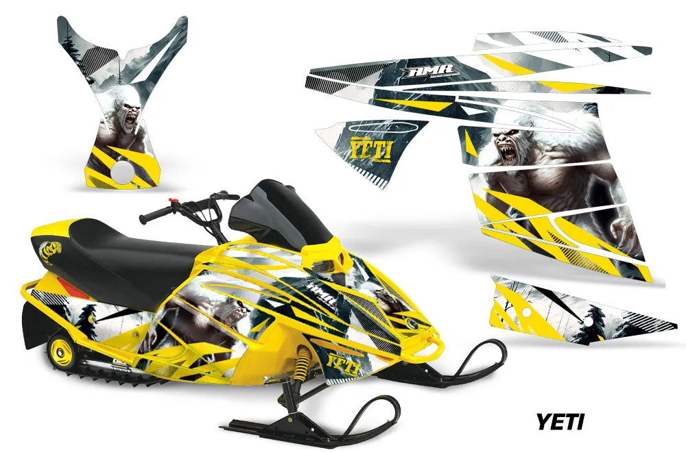 Ski Doo Mini Z Sled Graphic Wrap Kit (2003-2008)