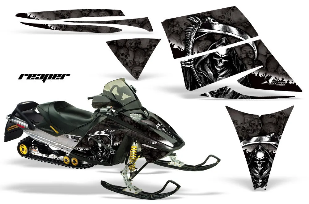 Ski Doo Rev Sled Snowmobile Graphic Wrap Kit (2003-2009)