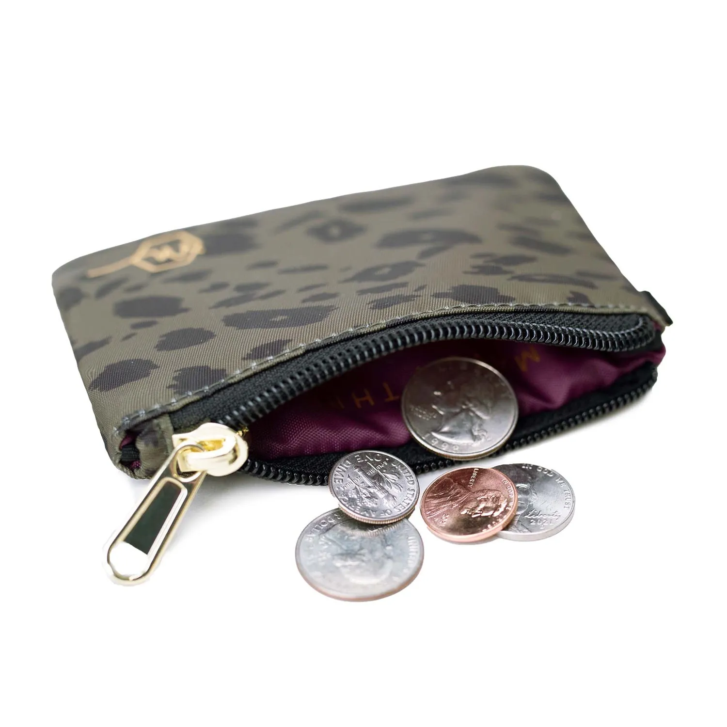 Sport Wallet - Green Leopard