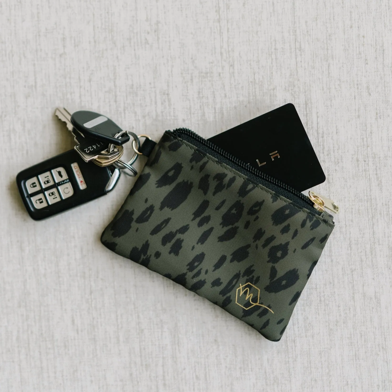 Sport Wallet - Green Leopard