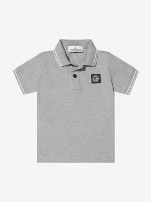 Stone Island Junior Boys Logo Polo Shirt