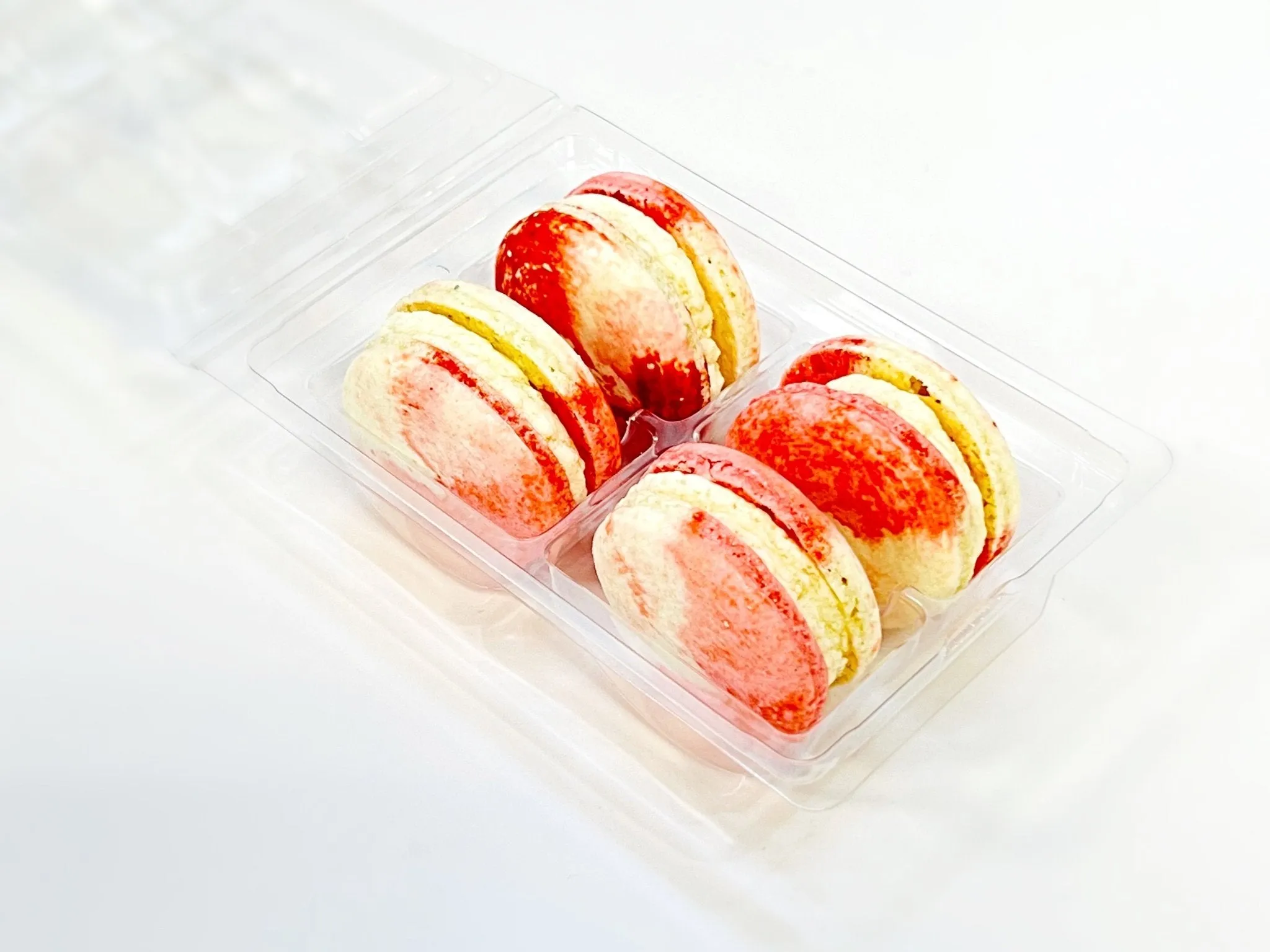 Strawberry Cheesecake Vegan Macarons