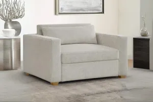 Thomasville Dillard Fabric Twin Size Convertible Sleeper Chair Floor Model