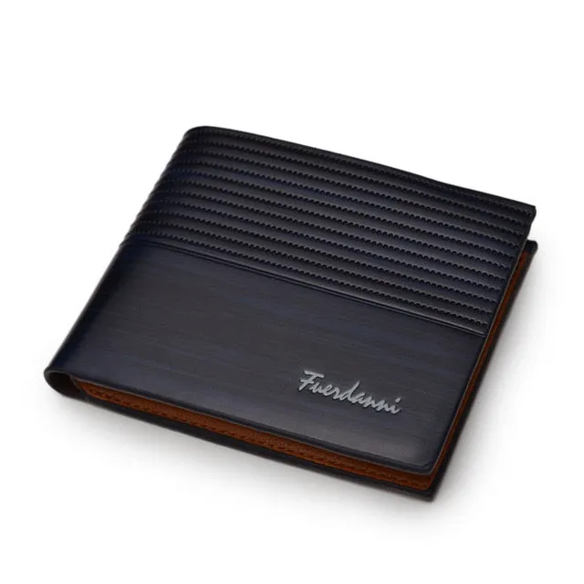 Top 2019 Vintage Men Leather Brand Luxury Wallet