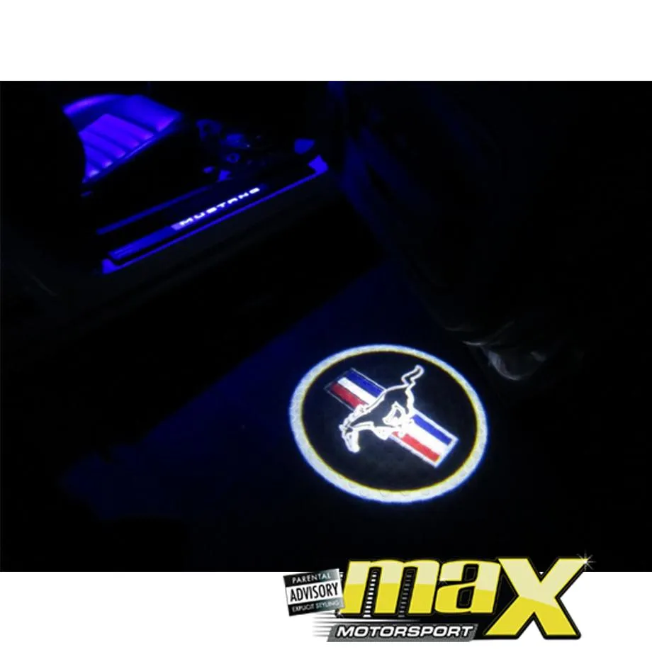 Universal Wireless Logo Shadow Lights - Mustang
