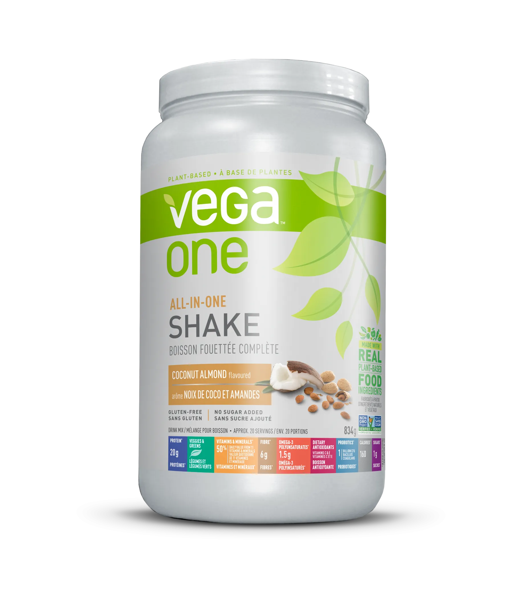 Vega One All-In-One Coconut Almond Shake 834g