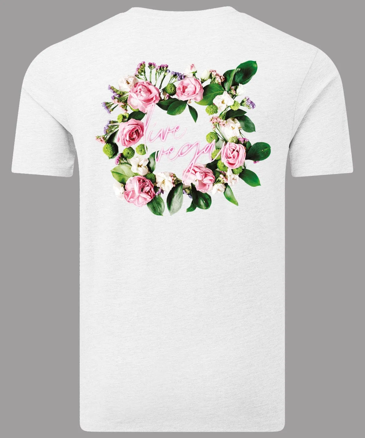 Vegan Unisex 'Love Life, Live Vegan' T-Shirt | Multiple Colours