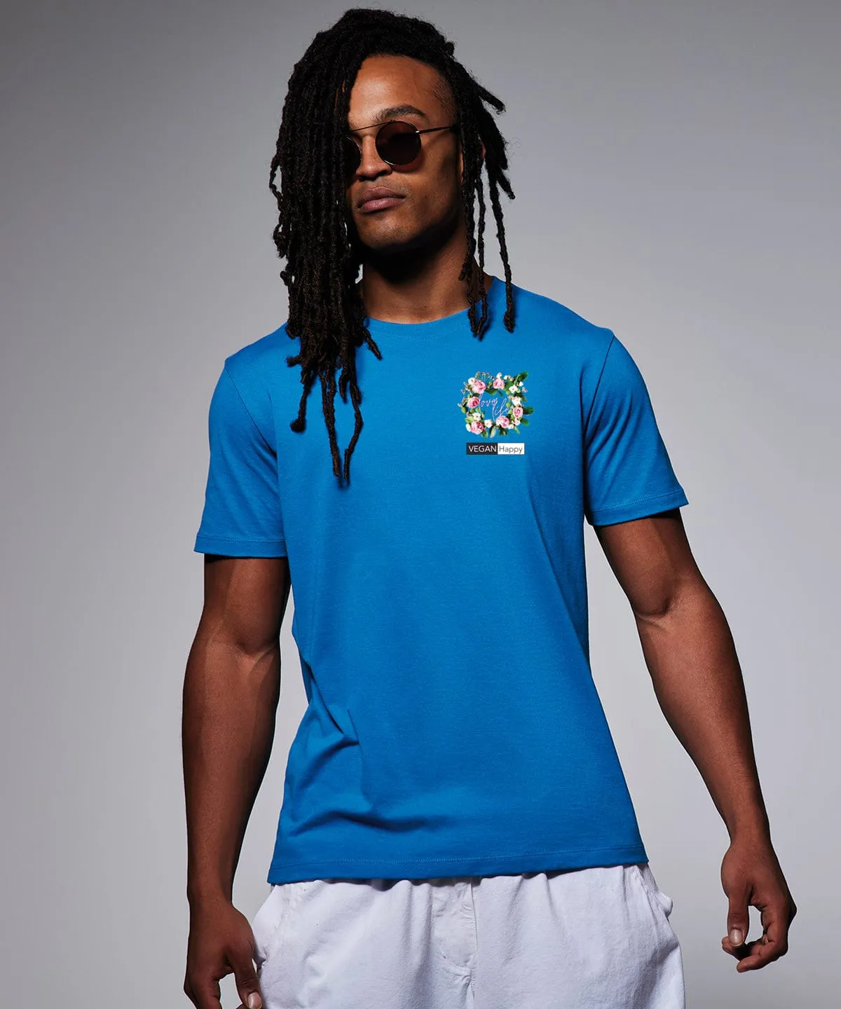 Vegan Unisex 'Love Life, Live Vegan' T-Shirt | Multiple Colours