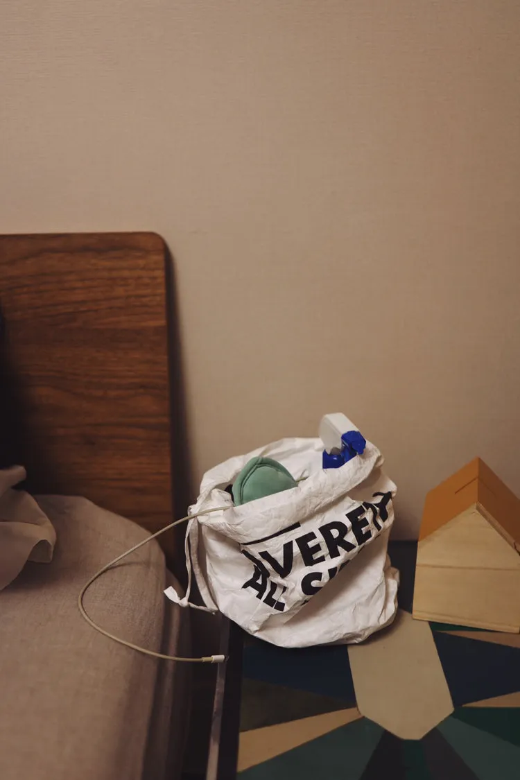 VM | Bag | DuPont Drawstring Bag | LOVE COVERETH ALL SINS