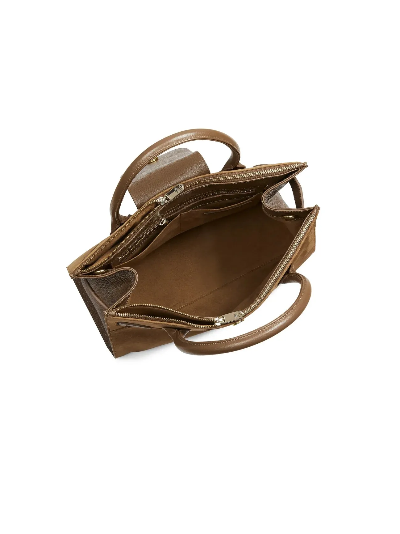 Windsor Work Bag - Tan Suede