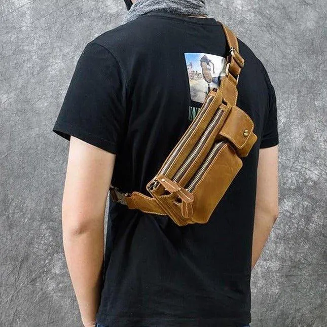 Woosir Fanny Leather Belt Bag