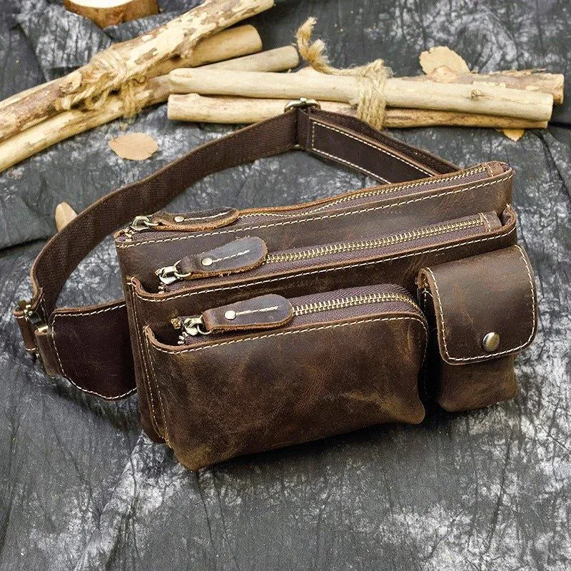 Woosir Fanny Leather Belt Bag